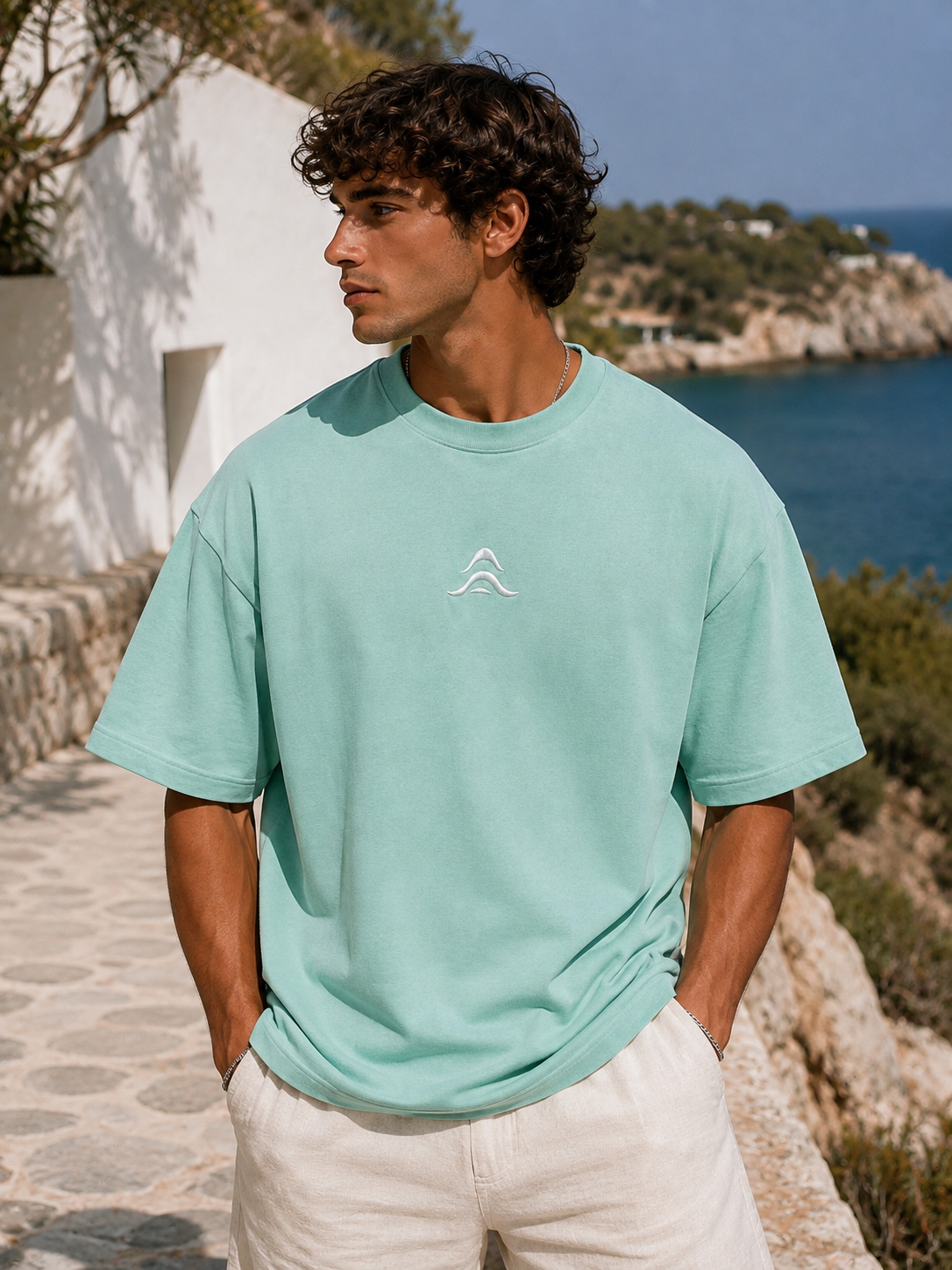 MEET ME BY THE SEA – Coastal Escape – Oversized Tee