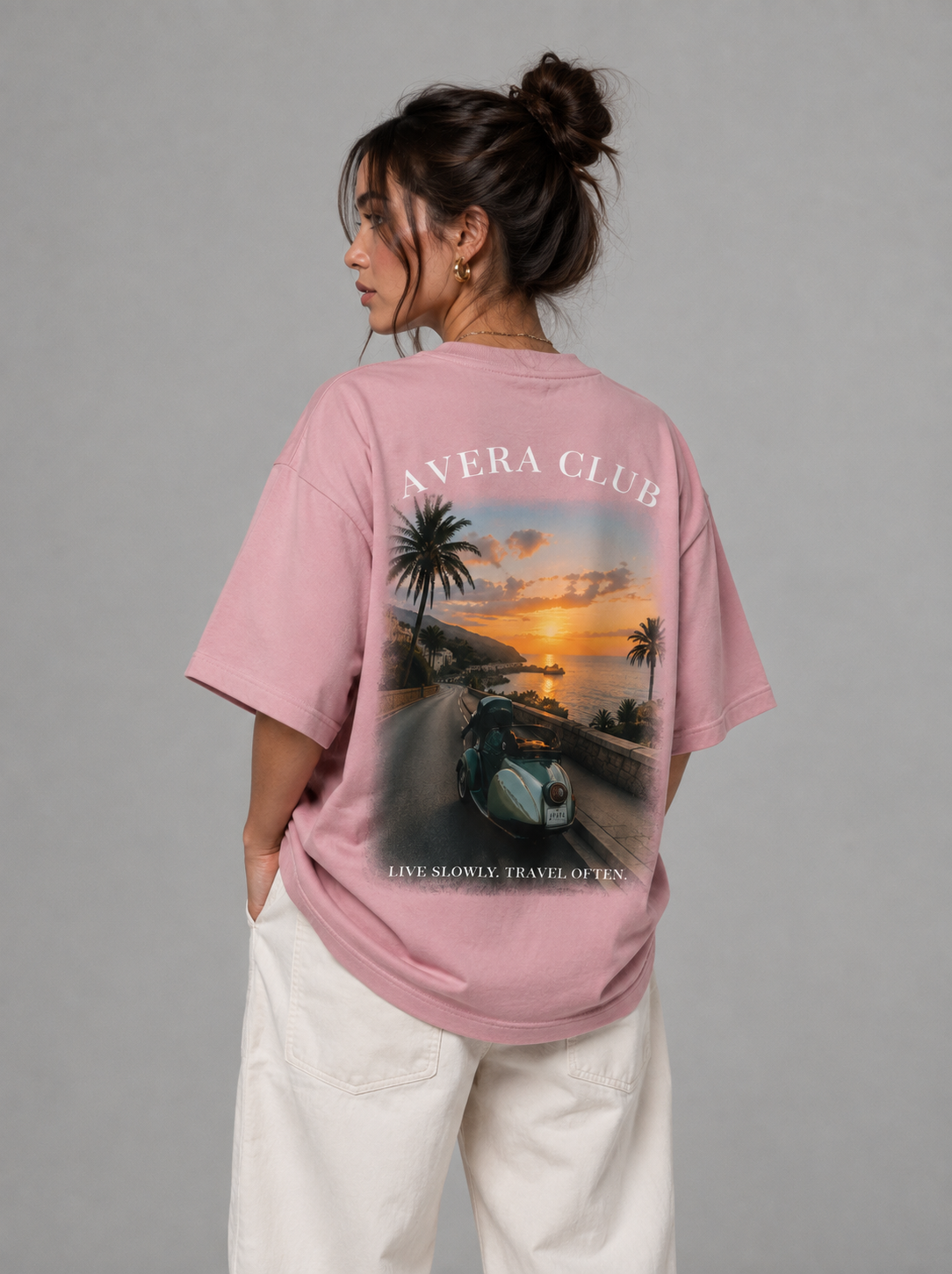 OASTAL RIDE – Live Slowly. Travel Often.  – Oversized Tee