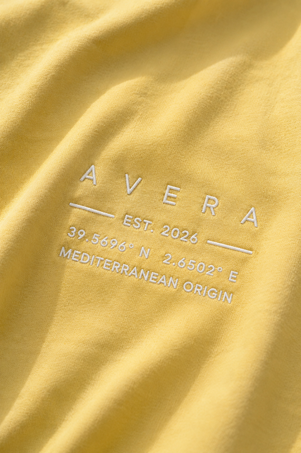 Mediterranean Origin Heavy Oversized Tee