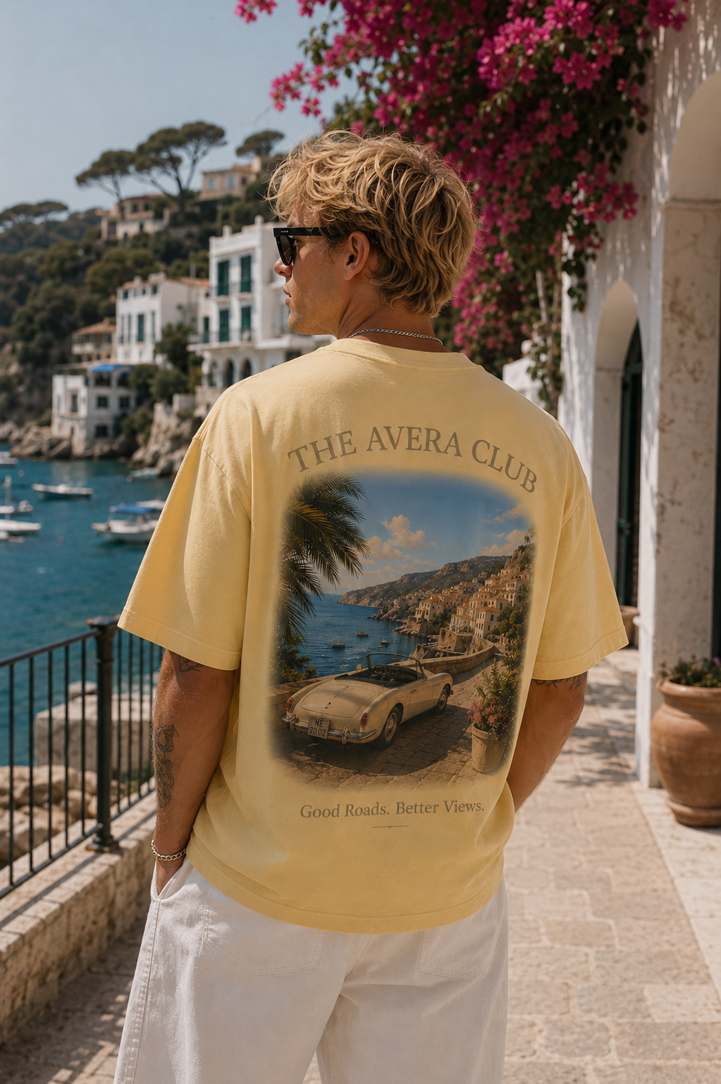 BETTER VIEWS – Coastal Drive – Oversized Tee