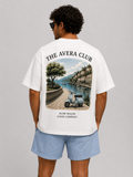 SLOW ROADS – Mediterranean Ride – Oversized Tee
