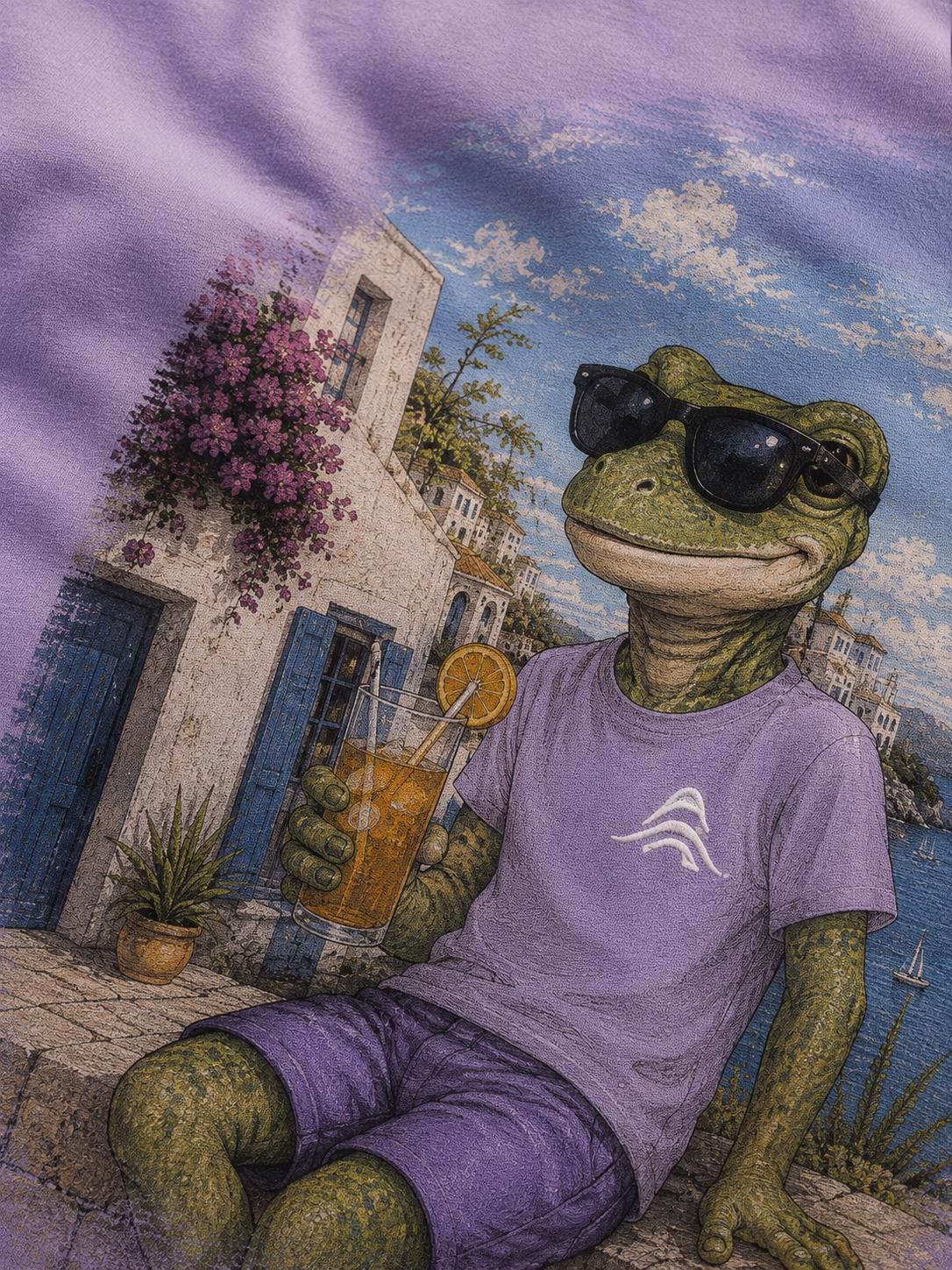 LIZARD – Stay A Little Longer. –  Oversized Tee