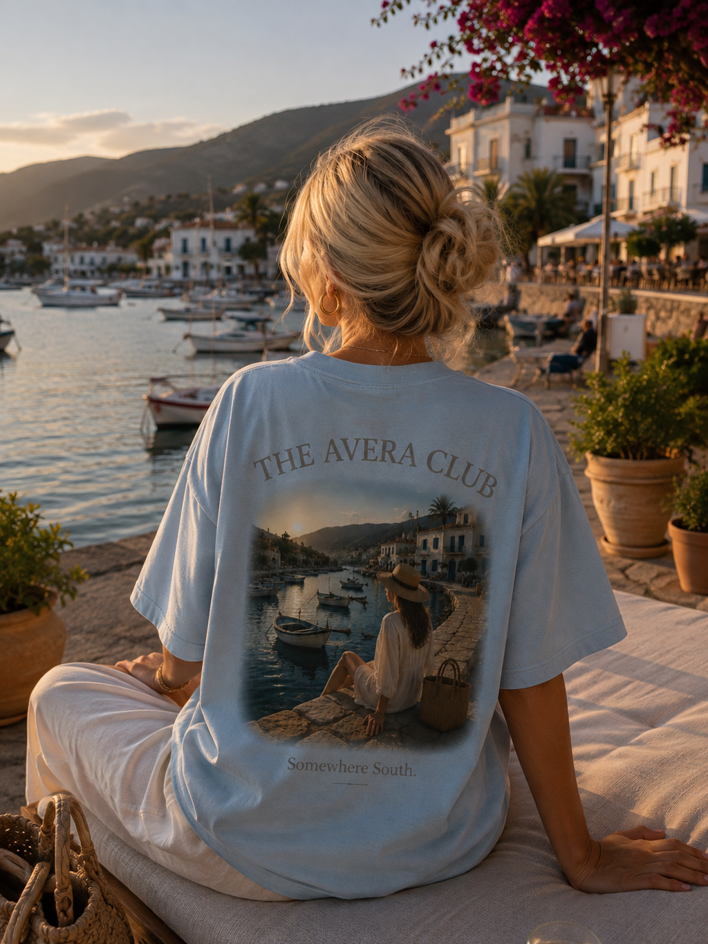SOMEWHERE SOUTH – Mediterranean Moments – Oversized Tee