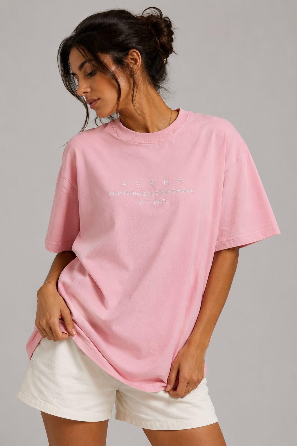 Mediterranean State of Mind Heavy Oversized Tee