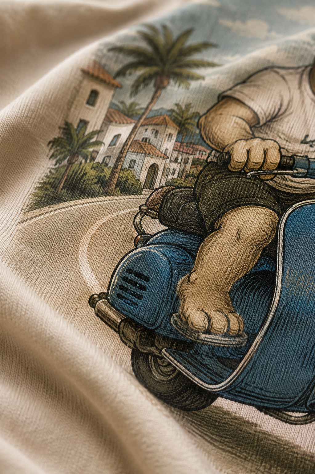 GOAT – No Rush. Just Ride.  – Oversized Tee