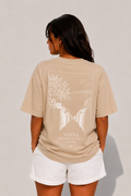Vista Oversized T-Shirt - Sand