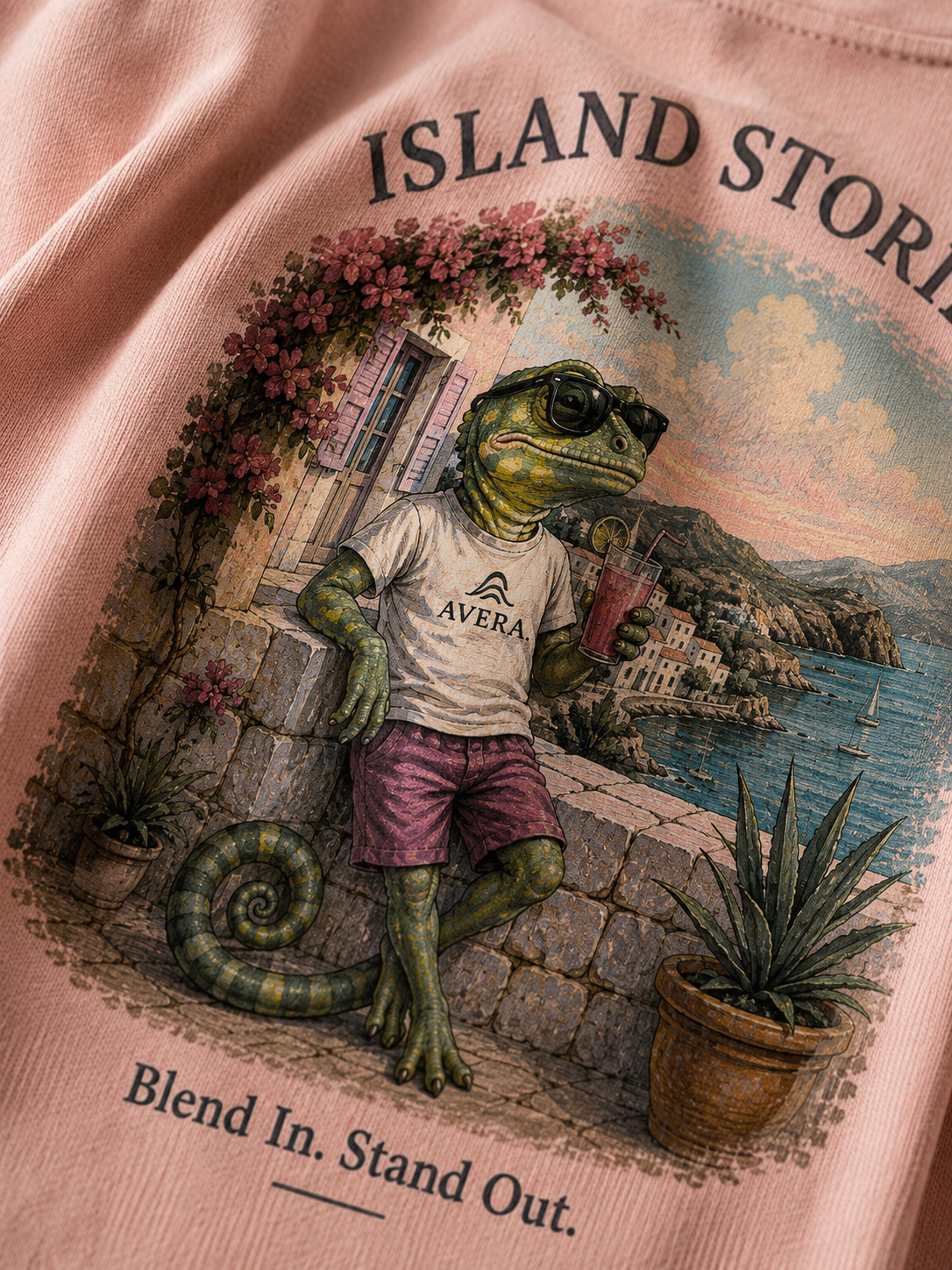 CHAMELEON – Blend In. Stand Out. – Oversized Tee