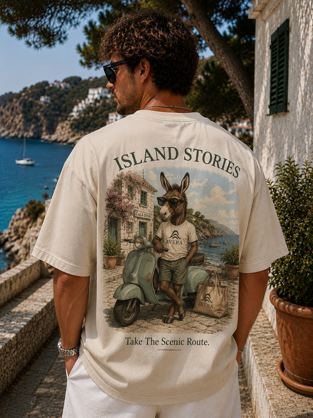 DONKEY – Take The Scenic Route – Oversized Tee