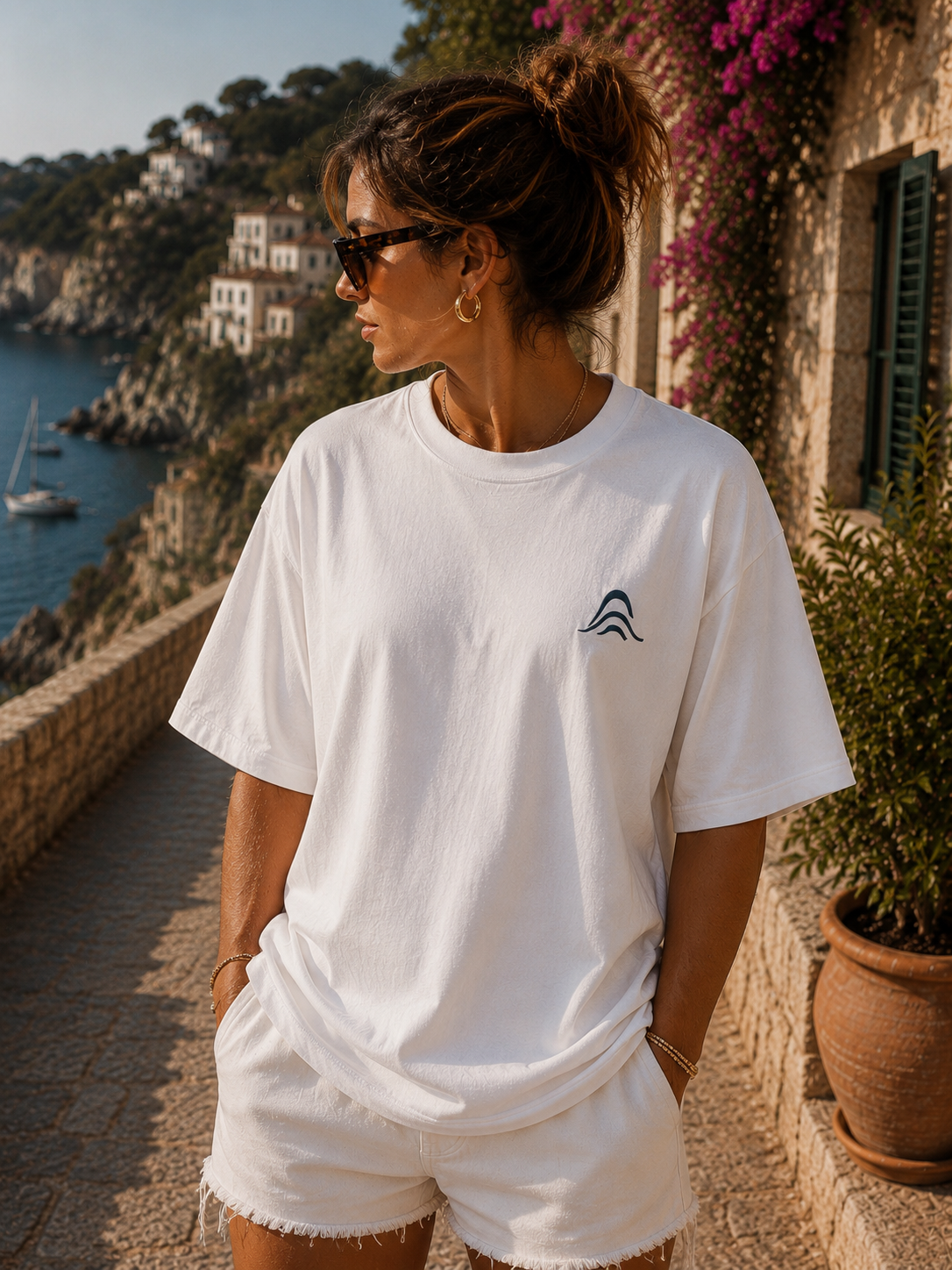 CAT – No Plans. No Problem. – Oversized Tee