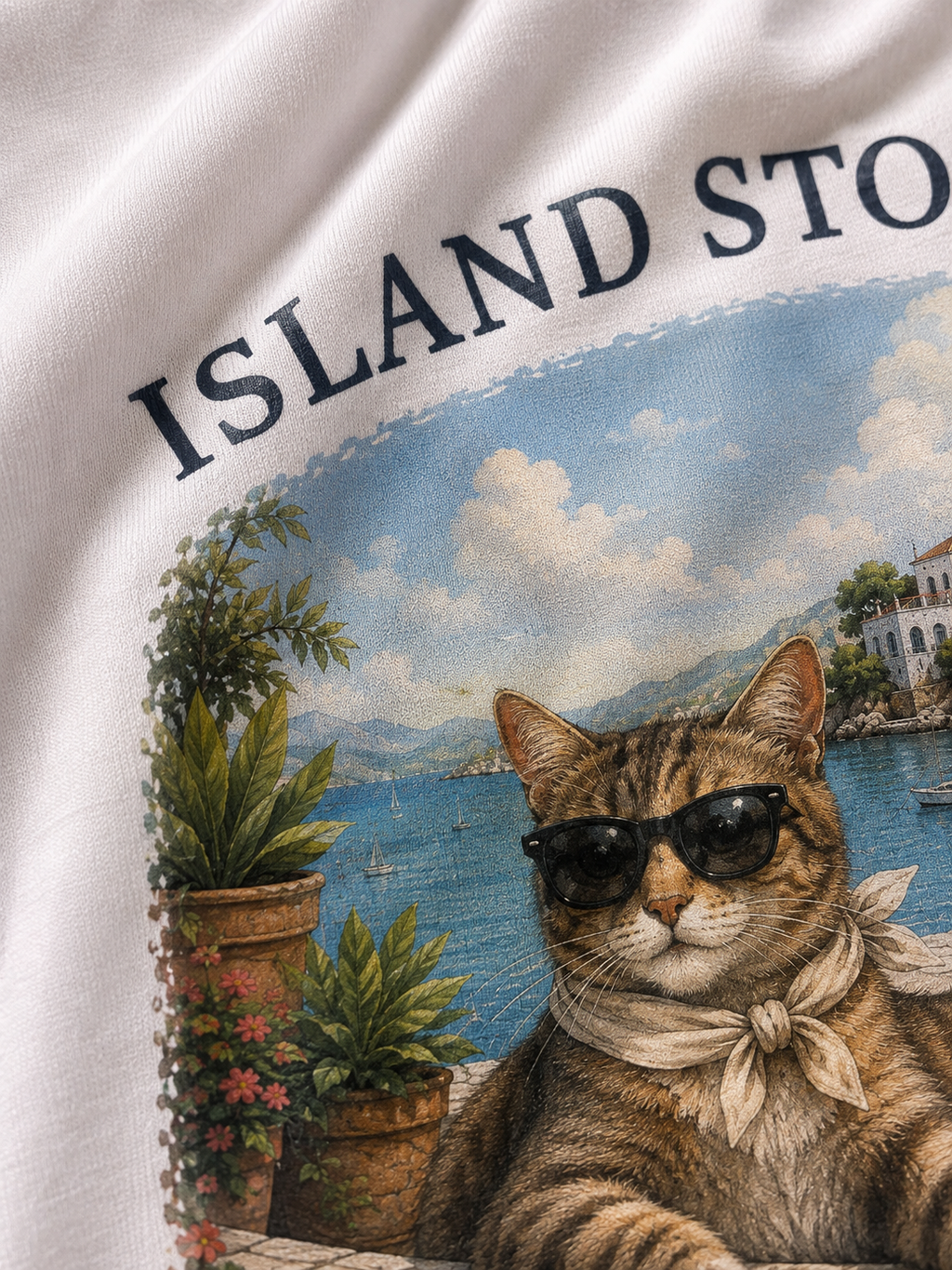 CAT – No Plans. No Problem. – Oversized Tee
