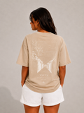 Vista Oversized Tee - Sand