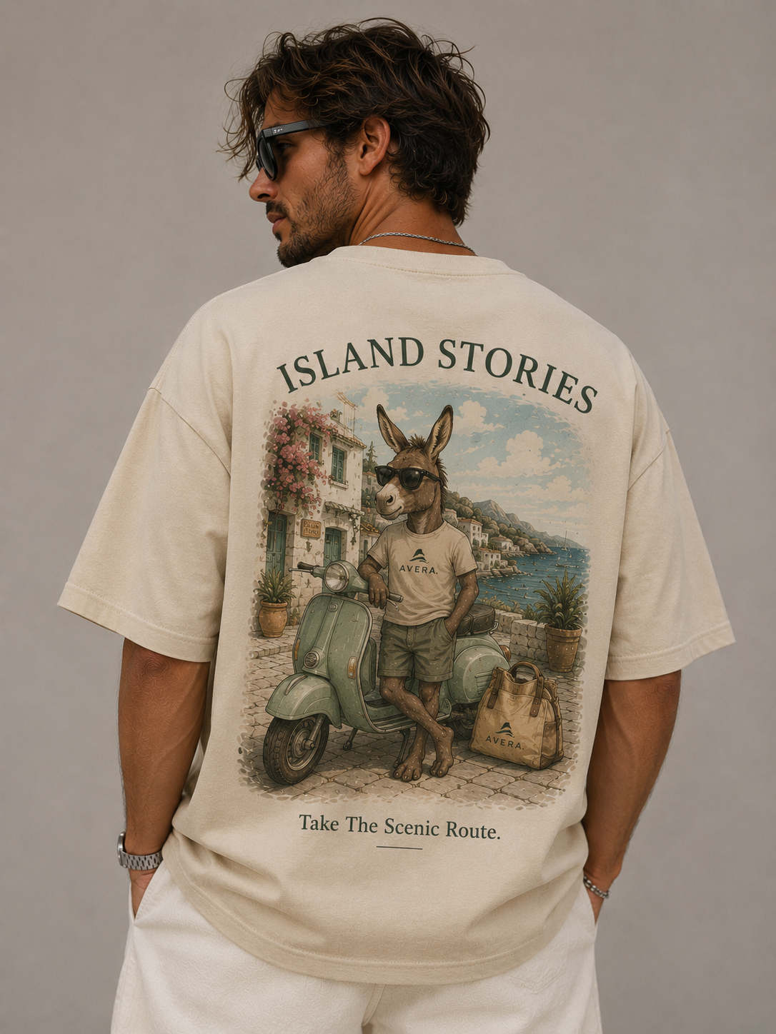 DONKEY – Take The Scenic Route – Oversized Tee