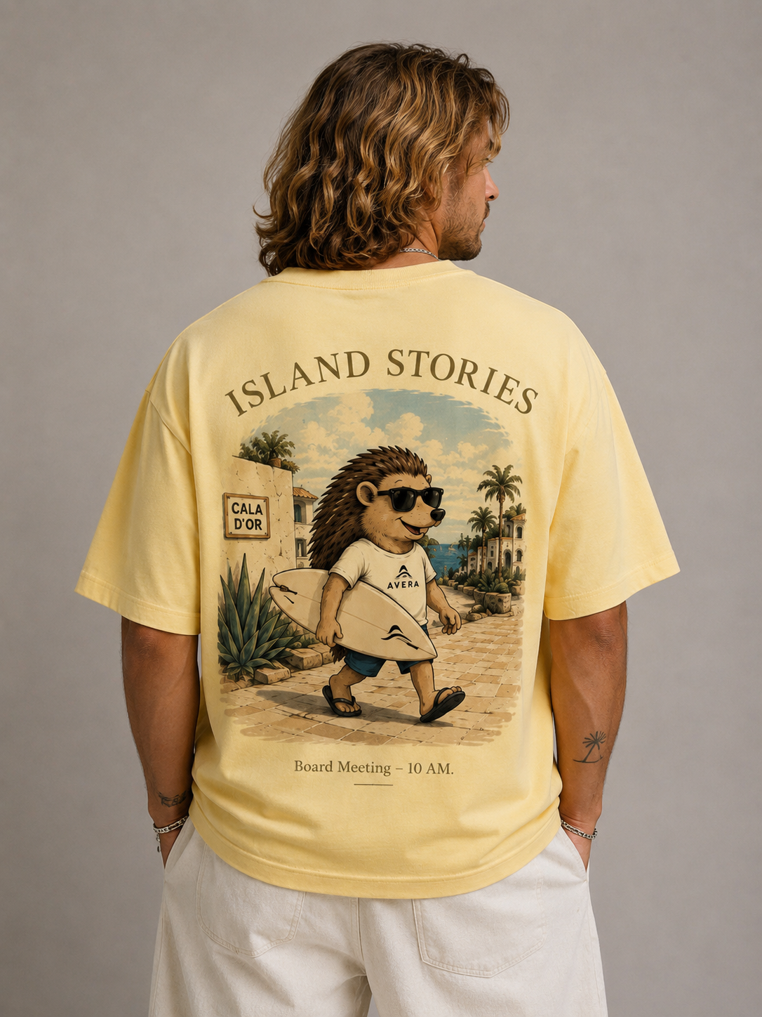 HEDGEHOG – Board Meeting – 10 AM.  – Oversized Tee