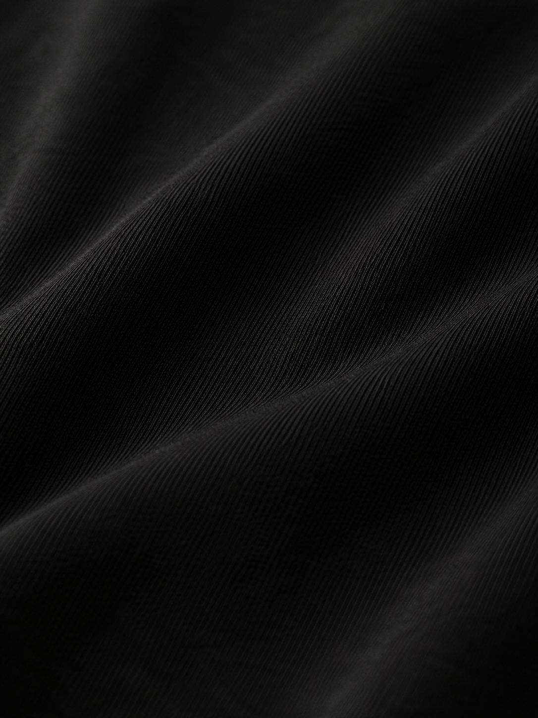 Horizon Oversized Tee - Deep Black