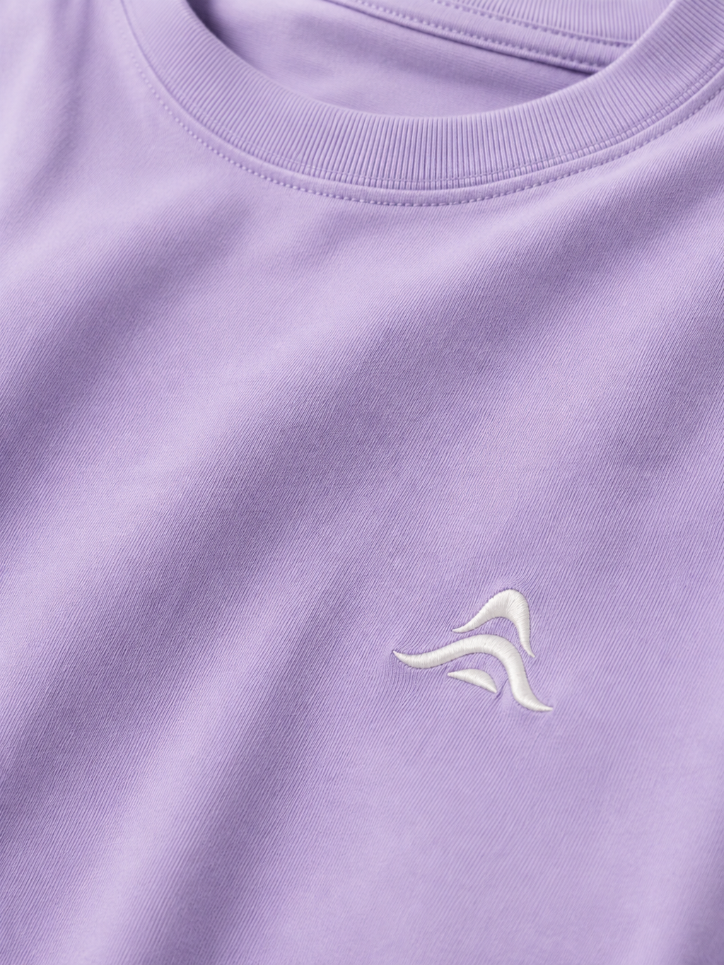 Vista Oversized Tee - Soft Lavender