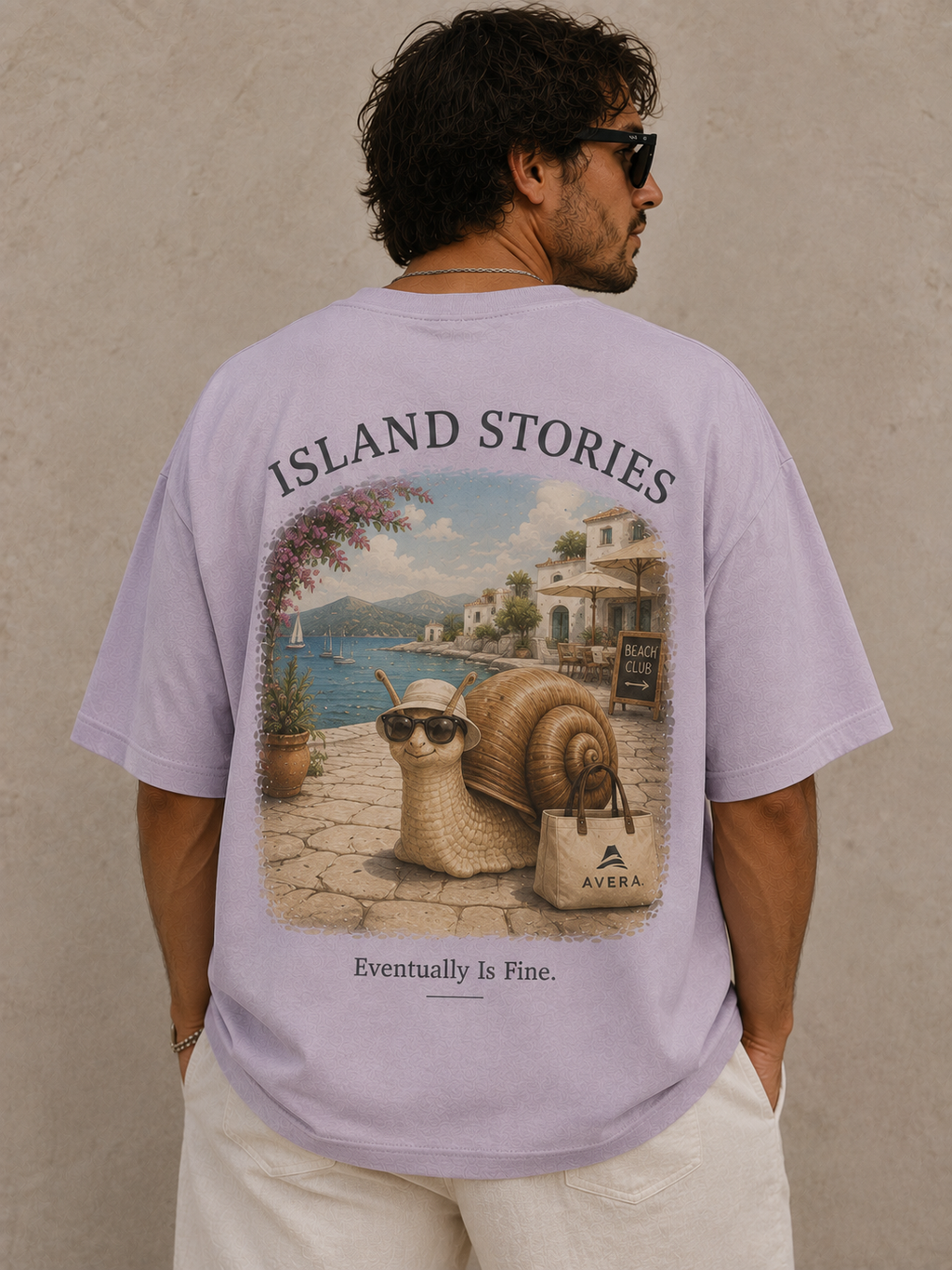 SNAIL – Eventually Is Fine. – Oversized Tee
